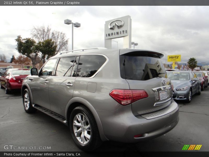 Platinum Graphite / Graphite 2012 Infiniti QX 56