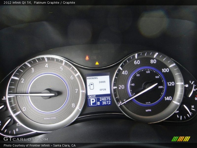 Platinum Graphite / Graphite 2012 Infiniti QX 56