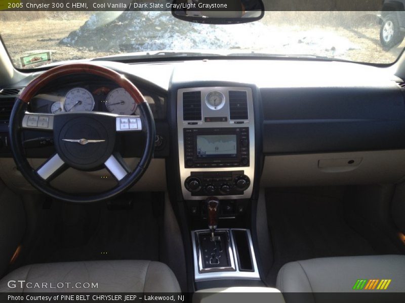 Cool Vanilla / Dark Slate Gray/Light Graystone 2005 Chrysler 300 C HEMI