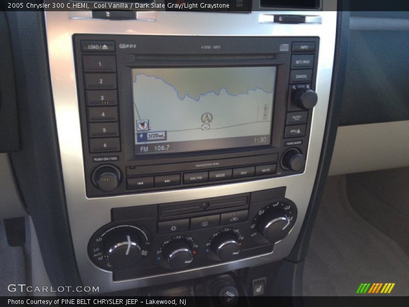 Cool Vanilla / Dark Slate Gray/Light Graystone 2005 Chrysler 300 C HEMI
