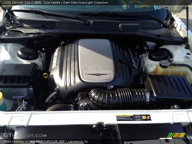 Cool Vanilla / Dark Slate Gray/Light Graystone 2005 Chrysler 300 C HEMI