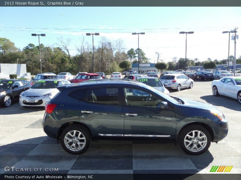 Graphite Blue / Gray 2013 Nissan Rogue SL
