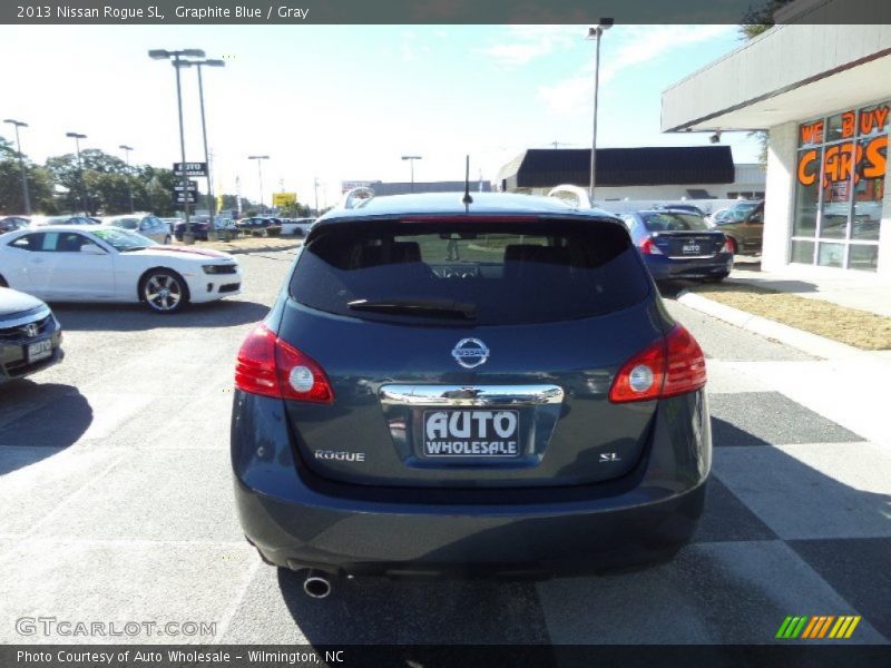Graphite Blue / Gray 2013 Nissan Rogue SL