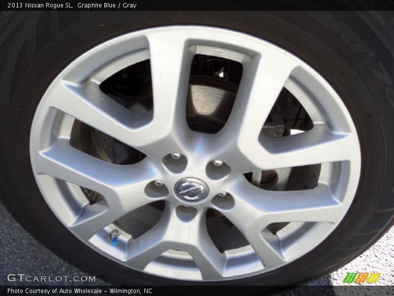 Graphite Blue / Gray 2013 Nissan Rogue SL