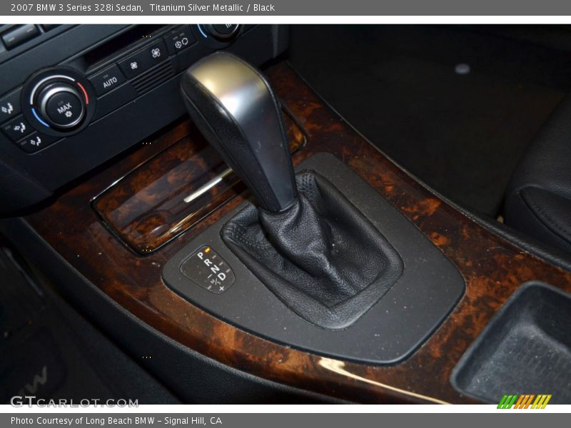 Titanium Silver Metallic / Black 2007 BMW 3 Series 328i Sedan