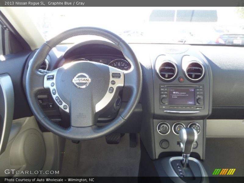 Graphite Blue / Gray 2013 Nissan Rogue SL
