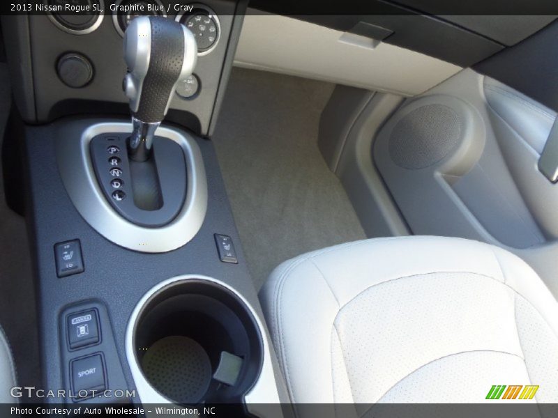 Graphite Blue / Gray 2013 Nissan Rogue SL