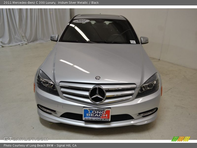 Iridium Silver Metallic / Black 2011 Mercedes-Benz C 300 Luxury