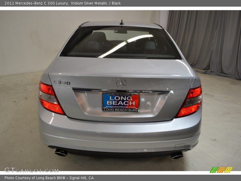 Iridium Silver Metallic / Black 2011 Mercedes-Benz C 300 Luxury
