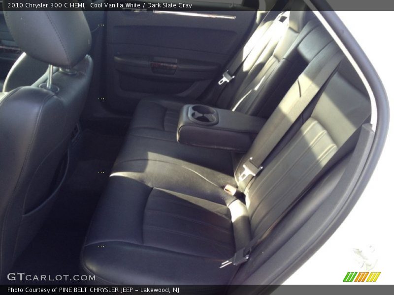 Cool Vanilla White / Dark Slate Gray 2010 Chrysler 300 C HEMI