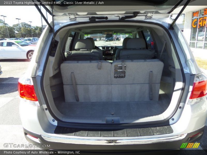 Classic Silver Metallic / Ash 2013 Toyota Highlander Limited 4WD