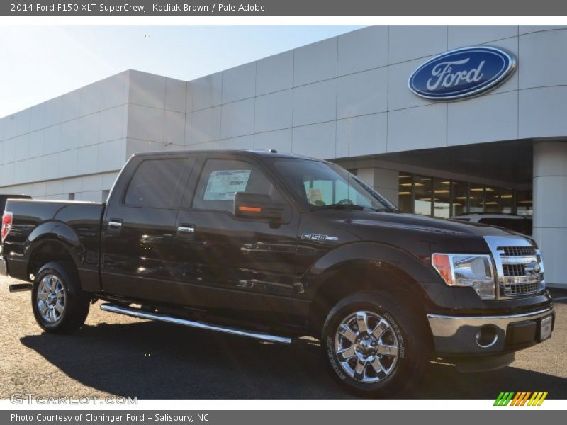 Kodiak Brown / Pale Adobe 2014 Ford F150 XLT SuperCrew