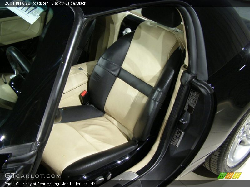 2001 BMW Z8, Black / Black/Beige, Drivers Seat - 2001 BMW Z8 Roadster
