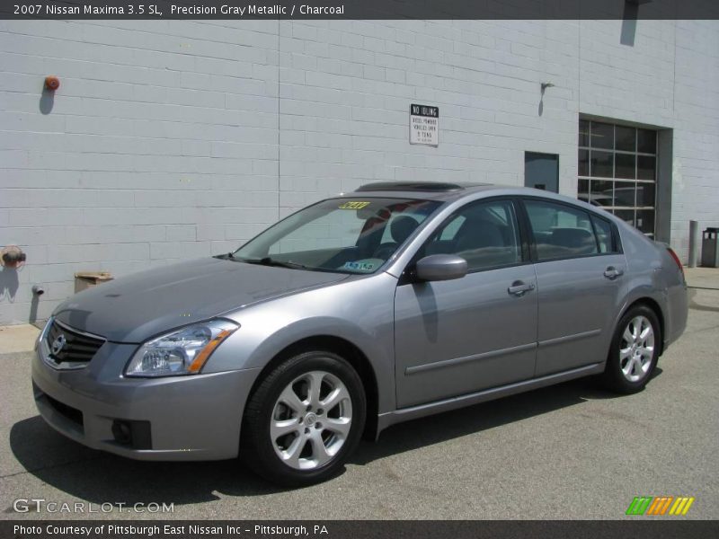 Precision Gray Metallic / Charcoal 2007 Nissan Maxima 3.5 SL