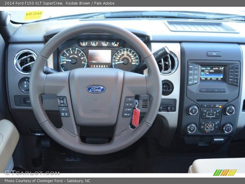 Kodiak Brown / Pale Adobe 2014 Ford F150 XLT SuperCrew