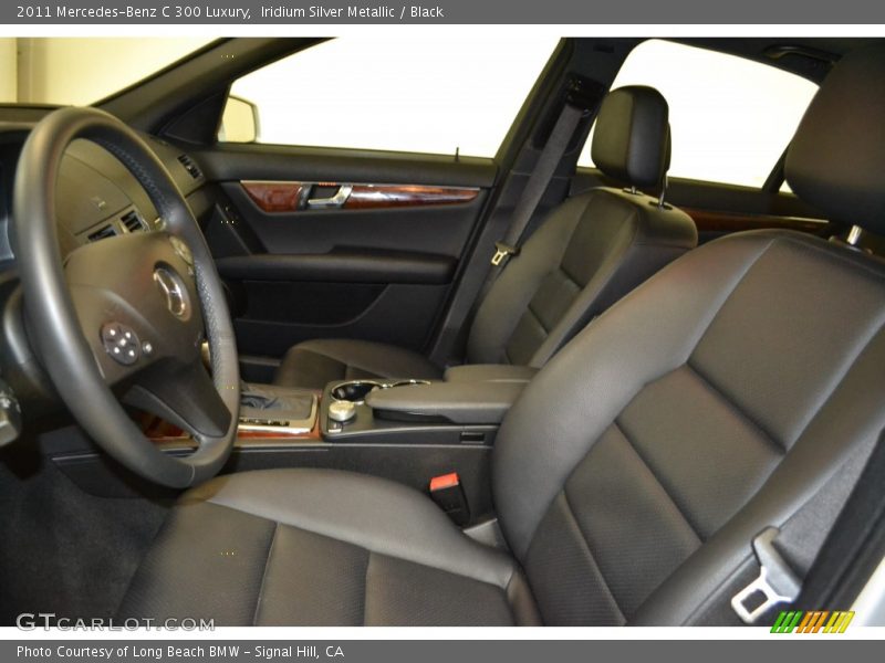 Iridium Silver Metallic / Black 2011 Mercedes-Benz C 300 Luxury
