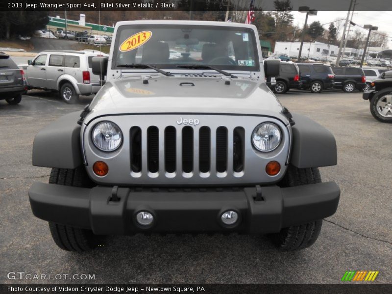 Billet Silver Metallic / Black 2013 Jeep Wrangler Sport 4x4