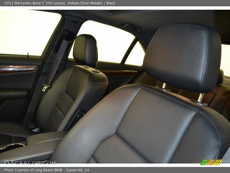Iridium Silver Metallic / Black 2011 Mercedes-Benz C 300 Luxury