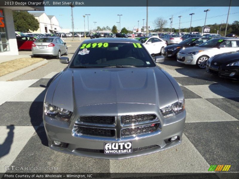 Billet Silver / Black 2013 Dodge Charger R/T