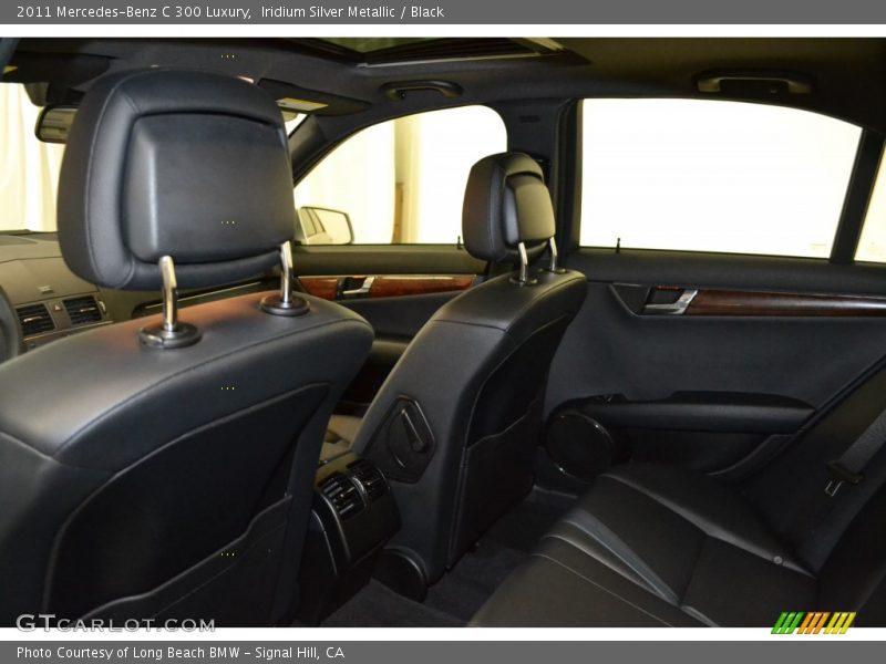 Iridium Silver Metallic / Black 2011 Mercedes-Benz C 300 Luxury