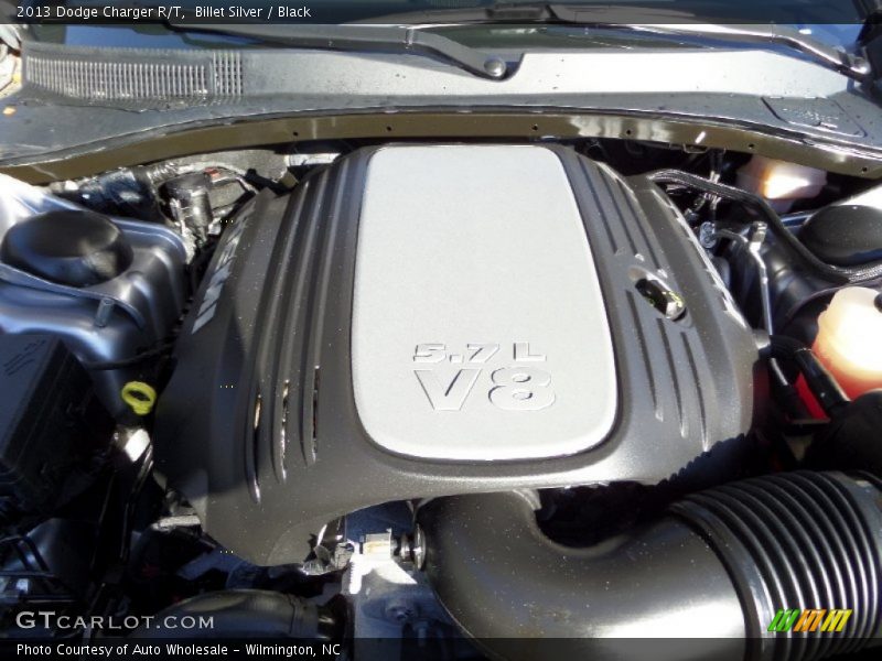 Billet Silver / Black 2013 Dodge Charger R/T