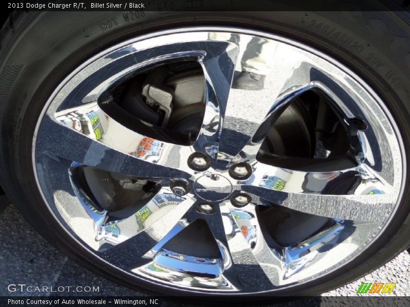 Billet Silver / Black 2013 Dodge Charger R/T