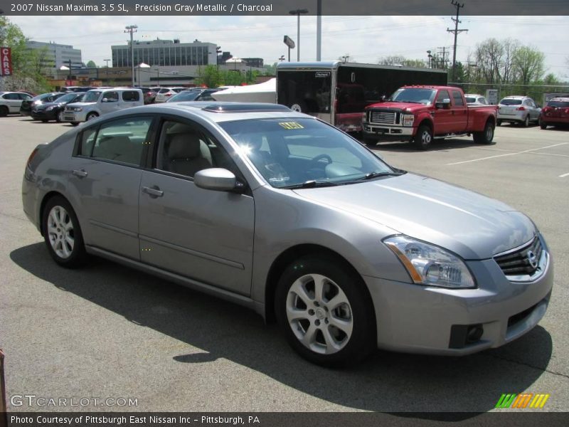 Precision Gray Metallic / Charcoal 2007 Nissan Maxima 3.5 SL