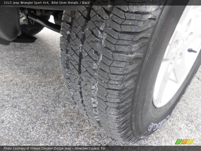 Billet Silver Metallic / Black 2013 Jeep Wrangler Sport 4x4