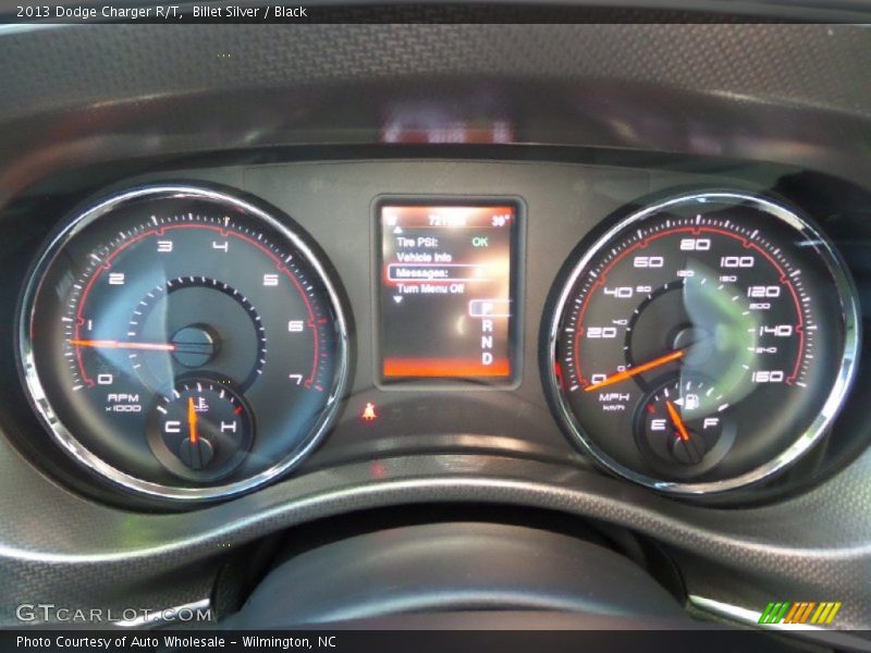 Billet Silver / Black 2013 Dodge Charger R/T