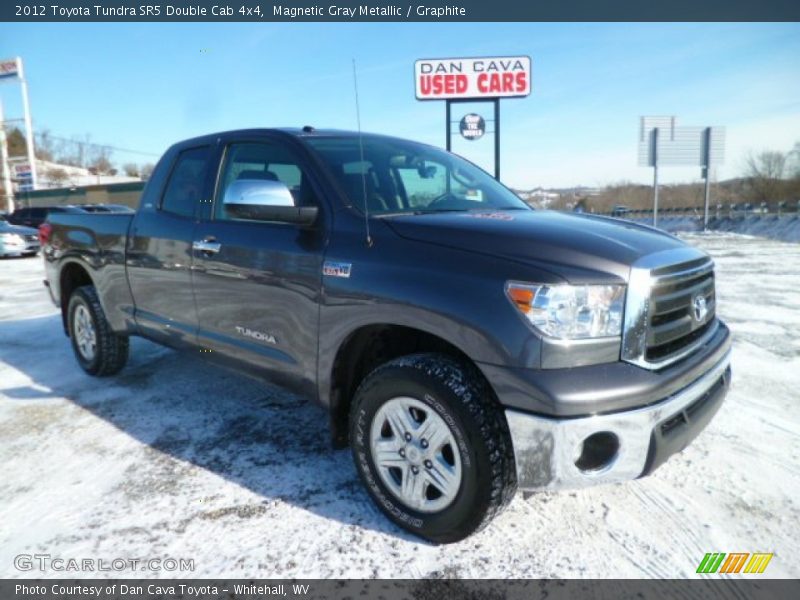 Magnetic Gray Metallic / Graphite 2012 Toyota Tundra SR5 Double Cab 4x4