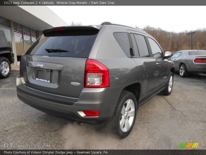 Mineral Gray Metallic / Dark Slate Gray 2011 Jeep Compass 2.4 Latitude
