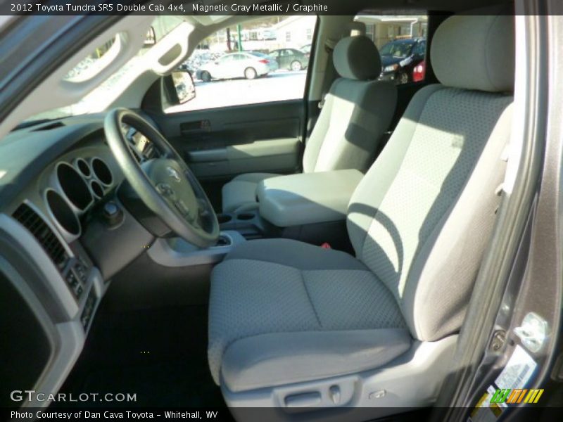 Magnetic Gray Metallic / Graphite 2012 Toyota Tundra SR5 Double Cab 4x4