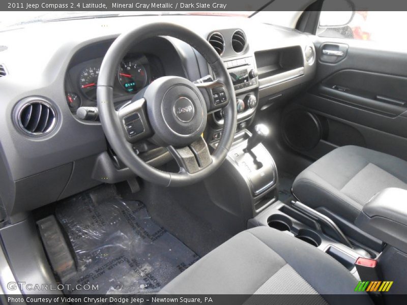 Mineral Gray Metallic / Dark Slate Gray 2011 Jeep Compass 2.4 Latitude
