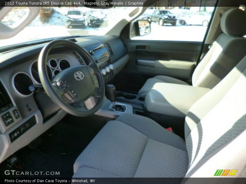 Magnetic Gray Metallic / Graphite 2012 Toyota Tundra SR5 Double Cab 4x4