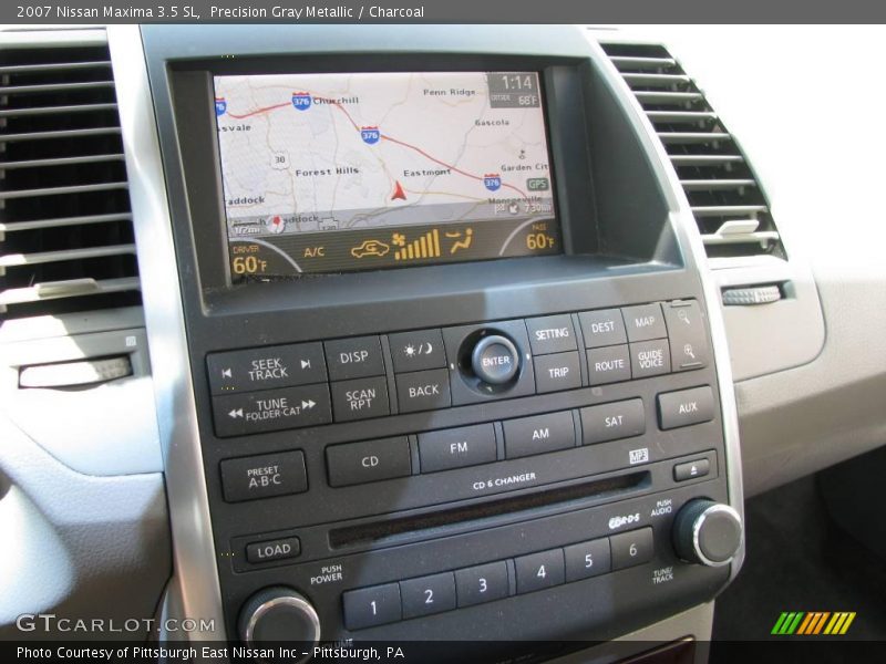 Precision Gray Metallic / Charcoal 2007 Nissan Maxima 3.5 SL
