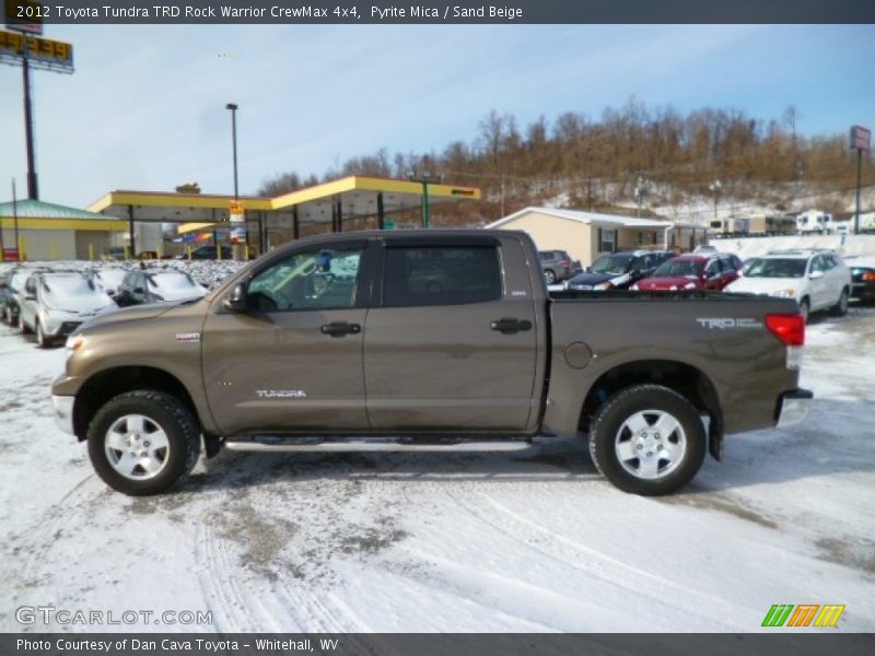 Pyrite Mica / Sand Beige 2012 Toyota Tundra TRD Rock Warrior CrewMax 4x4