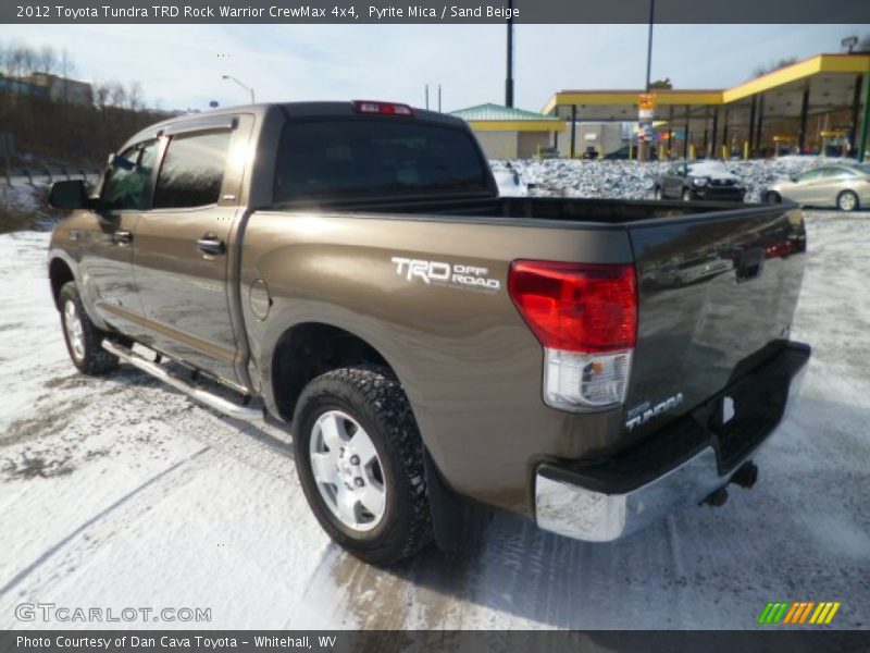 Pyrite Mica / Sand Beige 2012 Toyota Tundra TRD Rock Warrior CrewMax 4x4