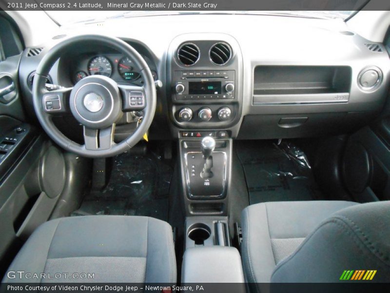 Mineral Gray Metallic / Dark Slate Gray 2011 Jeep Compass 2.4 Latitude