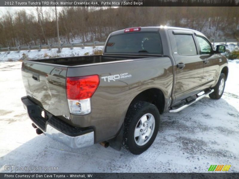 Pyrite Mica / Sand Beige 2012 Toyota Tundra TRD Rock Warrior CrewMax 4x4