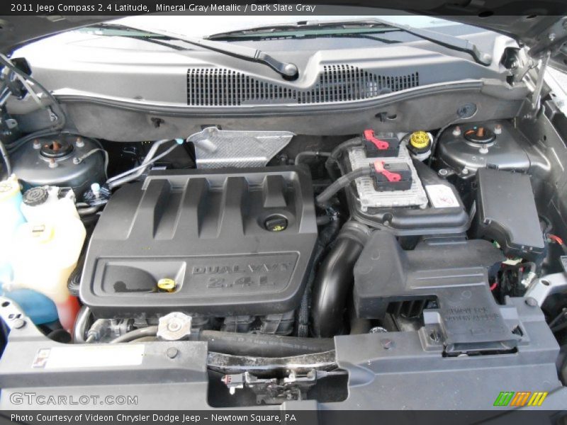 Mineral Gray Metallic / Dark Slate Gray 2011 Jeep Compass 2.4 Latitude