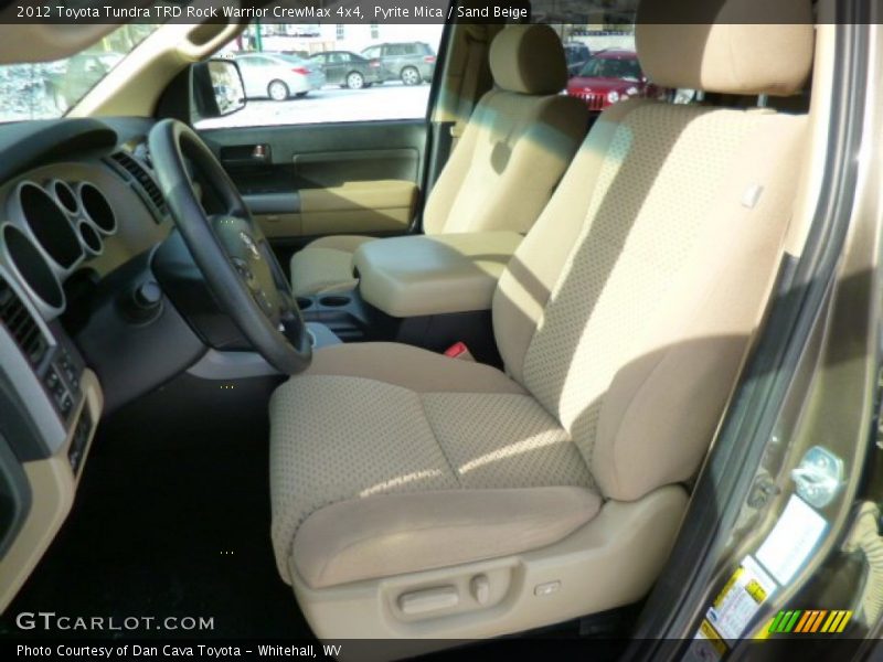 Pyrite Mica / Sand Beige 2012 Toyota Tundra TRD Rock Warrior CrewMax 4x4