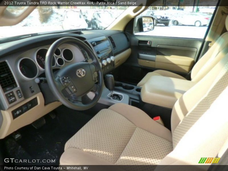 Pyrite Mica / Sand Beige 2012 Toyota Tundra TRD Rock Warrior CrewMax 4x4