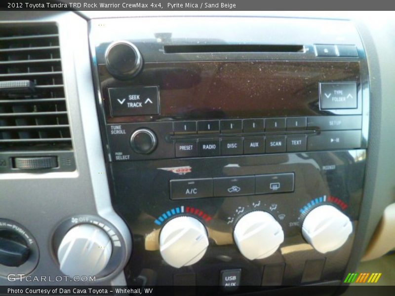 Pyrite Mica / Sand Beige 2012 Toyota Tundra TRD Rock Warrior CrewMax 4x4