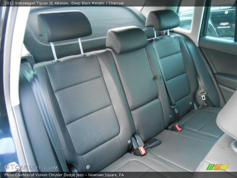 Deep Black Metallic / Charcoal 2011 Volkswagen Tiguan SE 4Motion