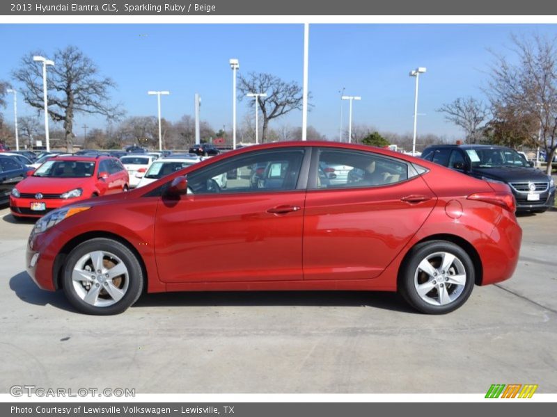  2013 Elantra GLS Sparkling Ruby