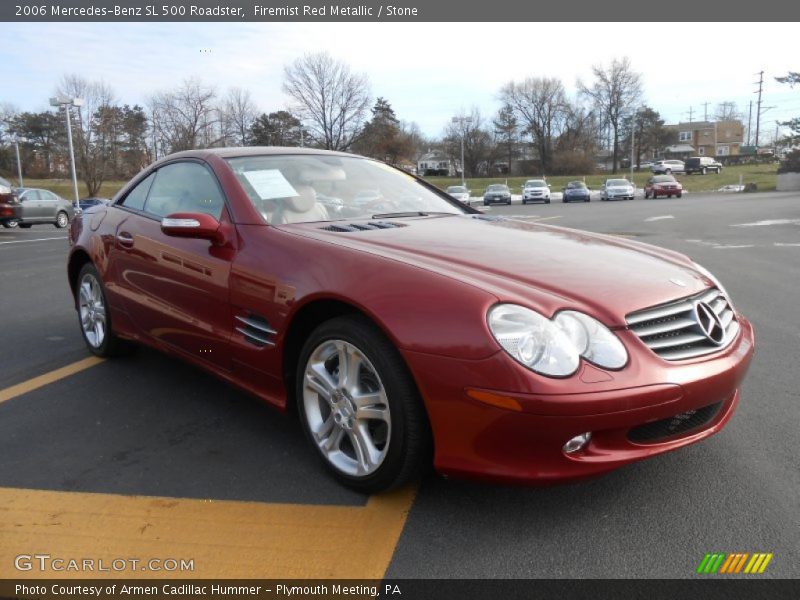 Front 3/4 View of 2006 SL 500 Roadster