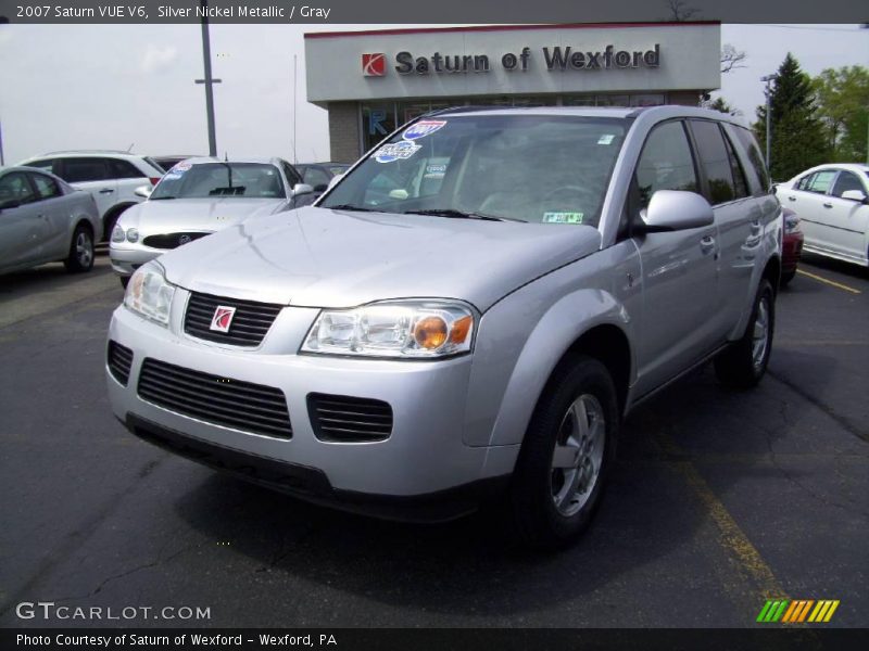 Silver Nickel Metallic / Gray 2007 Saturn VUE V6