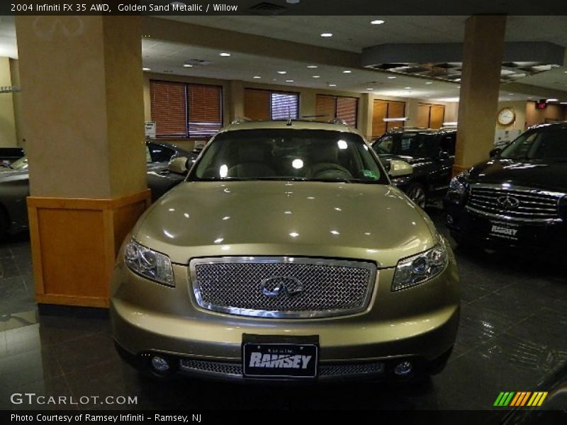 Golden Sand Metallic / Willow 2004 Infiniti FX 35 AWD