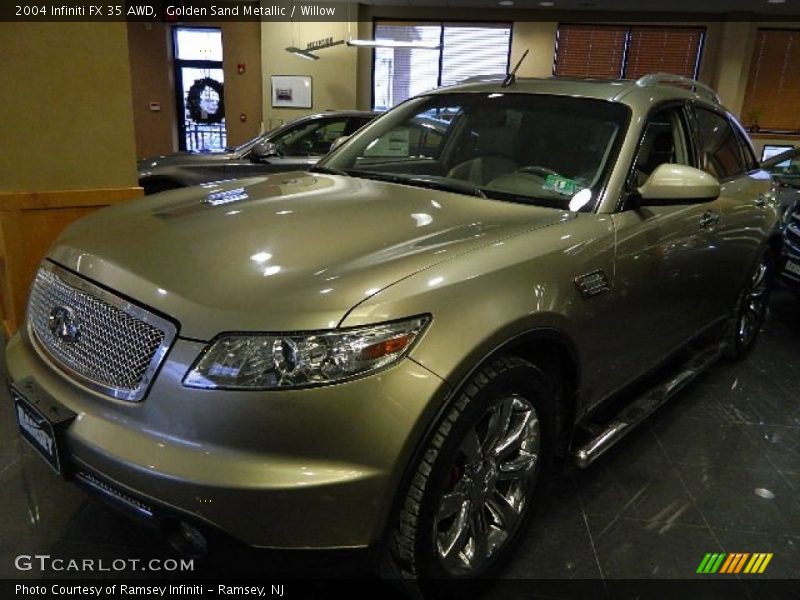 Golden Sand Metallic / Willow 2004 Infiniti FX 35 AWD