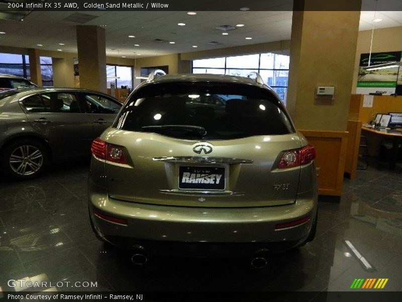 Golden Sand Metallic / Willow 2004 Infiniti FX 35 AWD